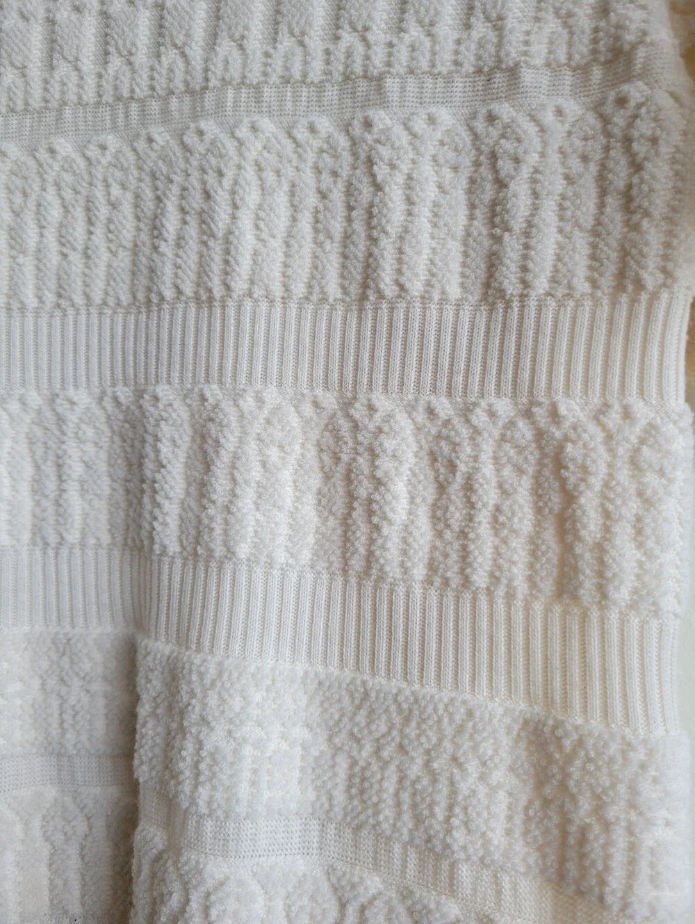 Chanel Knit Short Sleeve Dress Size 40
